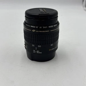 CANON ZOOM LENS EF 35-80mm F4-5.6 USM ULTRASONIC CAMERA LENS + CAPS - EX++ - Picture 1 of 14