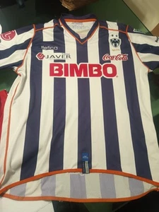 jersey rayados monterrey Atletica Vintage 2005 Size L Version Jugador Original - Picture 1 of 8
