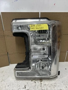 OEM 18-19 Ford F250 F350 F450 Left Side Halogen Chrome Headlamp JC3B13006AC - Imagen 1 de 18