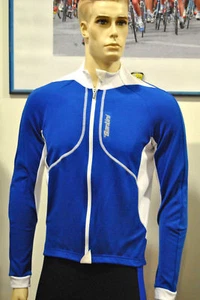 Maglia Manica Lunga Invernale Santini Azzurro XL - Foto 1 di 1
