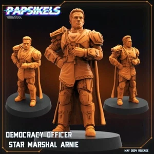 democracy officer star marshal arnie - Imagen 1 de 1