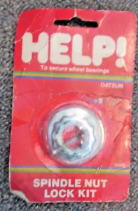 Help 04999 Spindle Nut Lock Kit - For 1971-1983 Datsun Nissan RWD Models - Foto 1 di 2