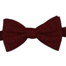 Ryan Seacrest Distinction Mens Red Metallic Business Bow Tie O/S BHFO 8448