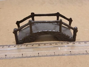 FG Taylor Garden Village Scene Die-cast Stream Pond Bridge Britains Size - Picture 1 of 5