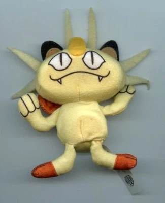 Meowth 1999 Burger King Pokemon Peluche Raro Beanbag Juguete Como Nuevo - Oficial Nintendo Foto 1 de 4