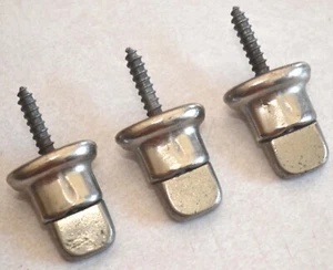 Ford Thunderbird 1961-1962 maletero interior almacenamiento parachoques gato solapa tornillos (x3) - Imagen 1 de 3