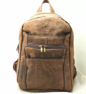 ZAINO IN VERA PELLE ARTIGIANATO ITALIANO CON MOLTI SCOMPARTI MOD. GIO - Imagen 1 de 3