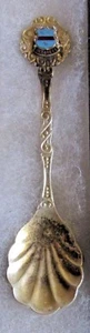 #170) SILVER PLATED TEA SPOON SKEGNESS SEASIDE TOWN LINCOLNSHIRE ENGLAND RNLI - Picture 1 of 2