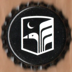 Tapa de botella corona de cerveza forrada de plástico EE. UU.: Kishwaukee Brewing - Imagen 1 de 1