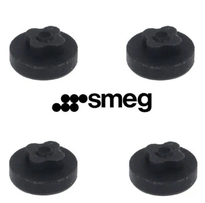 Kit 4 Rubber Grill Cast Iron Hob SMEG Parts Foot Rubber A11A A1A-2