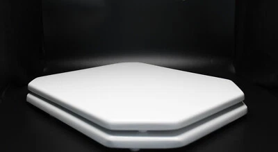 Sedile WC compatibile Duravit 1930 cerniere in acciaio inox merce di serie B - Immagine 1 di 4