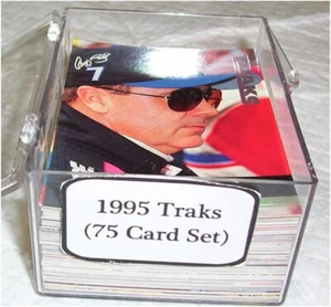 1995 TRAKS NASCAR Race Cards Complete SET 1-75 - Picture 1 of 3