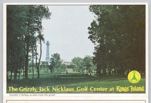 1980s The Grizzly Jack Nicklaus Golf Center At Kings Island Ohio Scorecard - Picture 1 of 6