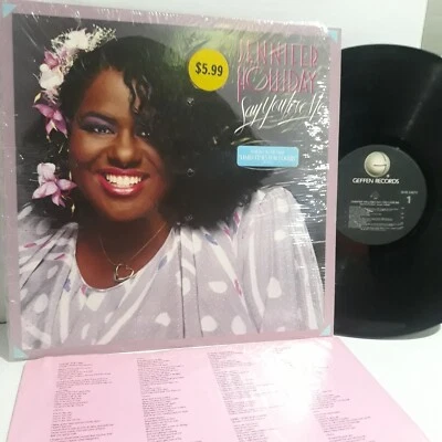 Jennifer Holiday Say You Love Me 1985 Geffen GHS-24073 Shrink/Lyric Sheet VINYL  - Imagem 1 de 4