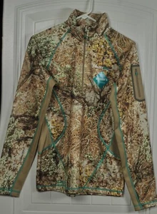 CABELA'S ZONZ Western Women's OutfitHer Quarter-Zip Poly Jacket! NWTS! Small! - Picture 1 of 8