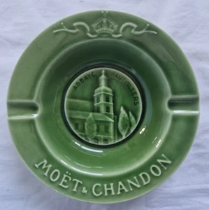 Vintage Moet & Chandon Abbaye Hautvillers Coceram Ashtray - Picture 1 of 5