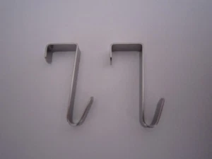 20 Ganci Mod. A - metallo gancio Acciaio INOX per porte,armadio,cassetto,altro - Foto 1 di 1