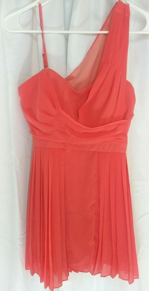Ark & Co. Short Womens Prom Dress Size S  Coral Color New with Tags Free Shippin - Image 1 of 4