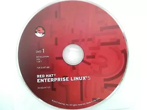 Red Hat Enterprise Linux Version 5 for 32 bit x86 Systems w/ Source on DVD - Picture 1 of 2