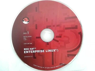 Red Hat Enterprise Linux Version 5 for 32 bit x86 Systems w/ Source on DVD - Image 1 of 2