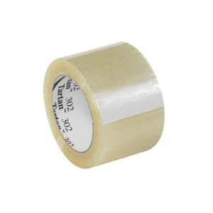 3M 302 Carton Sealing Tape Clear 3" x 110 yard (24 Roll/Case) - Picture 1 of 1