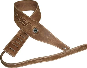 CINTURA PER CHITARRA_CINTURINO PER CHITARRA_VERO CAMOSCIO_CON MOTIVO!!! FINO A 156 cm!!! FASCIA 25 - Foto 1 di 4