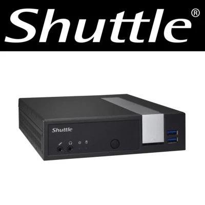 Shuttle Mini ITX PC DL20N Intel J4505 8GB 512GB SSD VGA HDMI Windows10 lautlos - Bild 1 von 2
