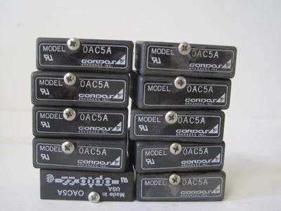 Lote de 10 relés de estado sólido Gordos 0AC5A LR38595 E46203 3A 280VAC 3.0-8VDC OAC5A Foto 1 de 4