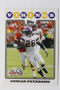 2008 Topps NFLPA Player of the Day /250 Adrian Peterson #NFLPOD2 - NM-MT+ - Picture 1 of 2