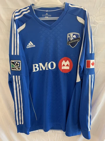 Montreal Impact Jersey Adidas Blue Size xxl long sleeve New w/o tags Cover