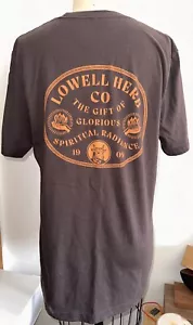 Lowell Farms Authentic Brown Merch Shirt L NEW!!! - Picture 1 of 6