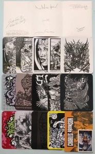 PUSHEAD Sufes Skeletal Carnival 2 Artist Limited Postcard Set 14 pieces - Picture 1 of 3