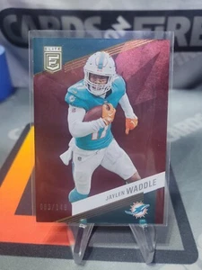 2023 Donruss Elite Jaylen Waddle Red /149 Miami Dolphins #49 - Picture 1 of 3