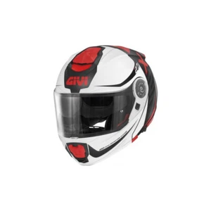 CASCO MOTO MODULAR GIVI X27 DIMENSION ROJO BLANCO T-S (PORTE GRATIS PENINSULA) - Imagen 1 de 2