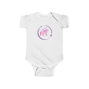Magical Unicorn Infant Bodysuit, Cute Baby Gift, Newborn Outfit, Unicorn Theme - Picture 1 of 3