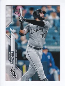 Topps Serie 2 #638 2020 Nomar Mazara Chicago White Sox 45/99 Stock de colección - Imagen 1 de 3