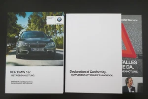 BMW 1er F20 F21 Betriebsanleitung Bedienungsanleitung Bordbuch 10/2017 - Bild 1 von 1