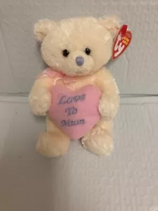 Ty Beanie Baby💜MY MUM The Bear 6.5" NEW MWMT's - Picture 1 of 1