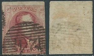 1851-54 BELGIO USATO LEOPOLDO I 40 CENT - RD34 - Imagen 1 de 1