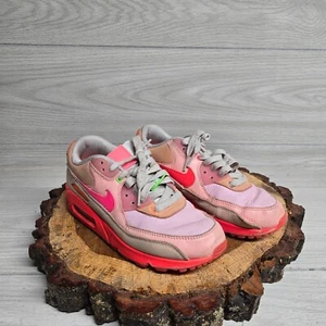 Nike air max 90 Bright Crimson Pure Platinum adulte femme taille 7 - Photo 1/10