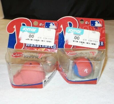 MLB Philadelphia Phillies Wonderasers Cap & Ball - Lot of 2 erasers - NEW - Image 1 of 4