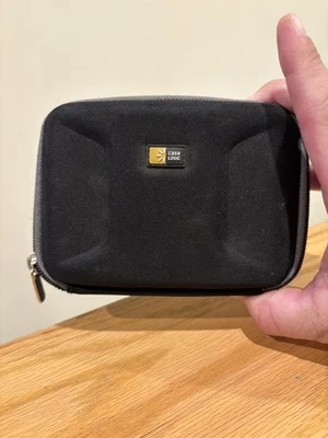 Case Logic Black Camera Case - 6"x 4"x 1” - Protective Case - Hard Front & Back - Image 1 of 4