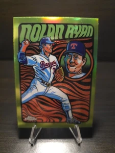 2024 Topps Chrome #UV-11 Nolan Ryan Ultra Violet All-Stars CASE-HIT SSP - Picture 1 of 2