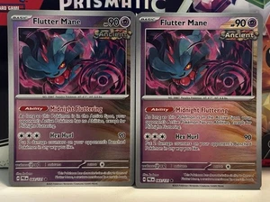 Pokemon Karte Prismatic Evolutions TCG Reverse Holo - Flattermähne (043/131) - Bild 1 von 1