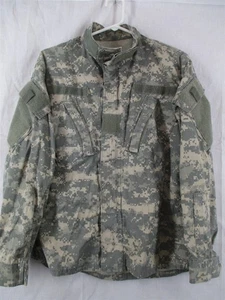ACU Small Short Army Coat/Top/Blouse/Shirt/Jacket Digital Camo Ripstop Combat - Picture 1 of 3