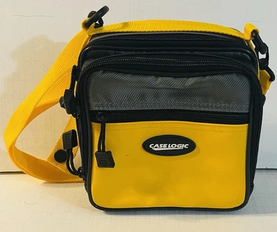 Radio Walkman Case Logic o CD almacenamiento amarillo y negro música para caminar Foto 1 de 4