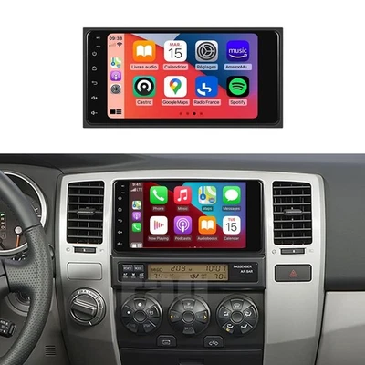 Radio de coche 7"" estéreo Carplay Android15 2G+32G GPS FM para Toyota Hilux 2005-2015 Foto 1 de 4