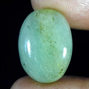 17.75Cts100%Natural Iolite Aquamarine  Oval Cabochon Loose Gemstone - Picture 1 of 3