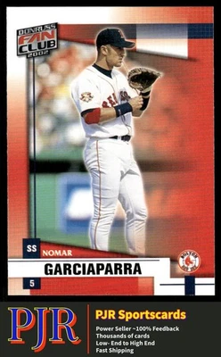 Nomar Garciaparra 2002 Donruss Fan Club #110 Boston Red Sox - Image 1 of 2