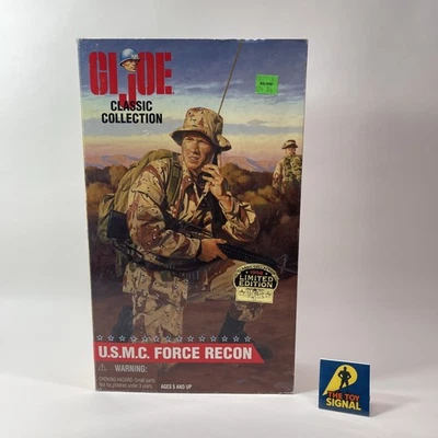 GI Joe U.S.M.C. Figura de acción Force Recon Classic Collection 12" Hasbro 1998 Foto 1 de 4